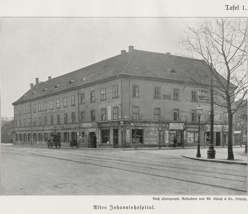 Altes Johannishospital, Tafel 1