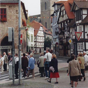 Exkursion nach Kassel am 25. 9. 1998. Foto: Ingeborg Korb.